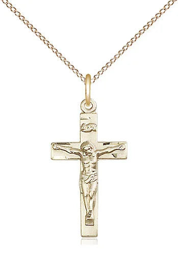 Classic Crucifix Pendant Necklace