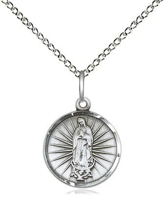 Dainty Our Lady of Guadalupe Necklace B