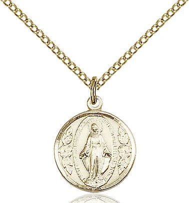 Round Miraculous Medal B