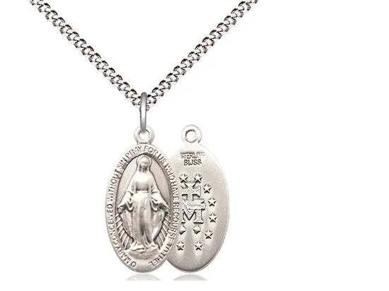 Narrow Miraculous Medal