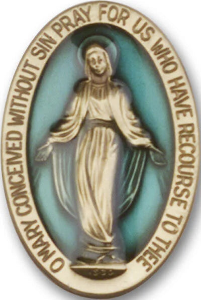 Miraculous Medal Visor clip