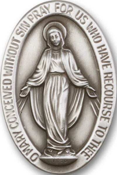 Miraculous Medal Visor clip