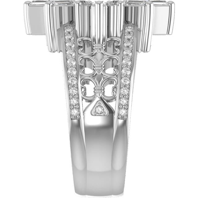 RESERVED: Fleur de Lis Monstrance Ring