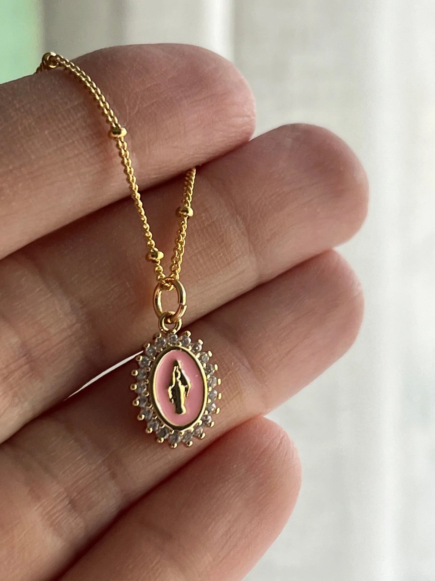 Our Lady of Lourdes Necklace