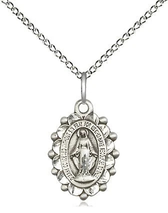Scalloped Miraculous Medal