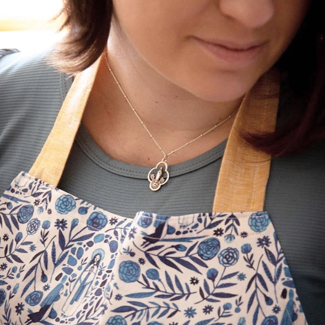 Our Lady of Lourdes Necklace B