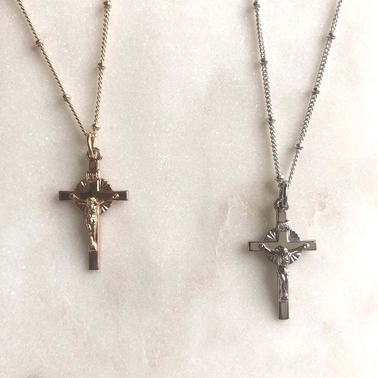 Radiant Crucifix Necklace