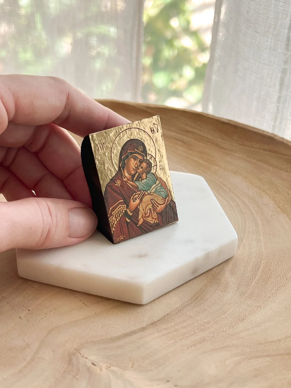 Mini Theotokos Table Icon