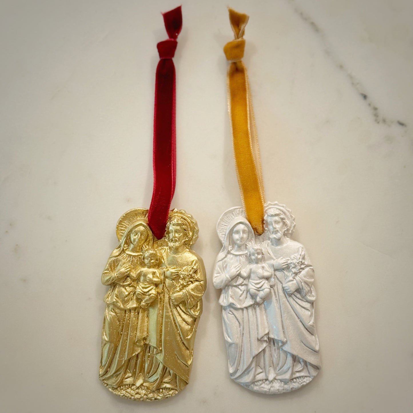 Holy Family Intaglio Ornament