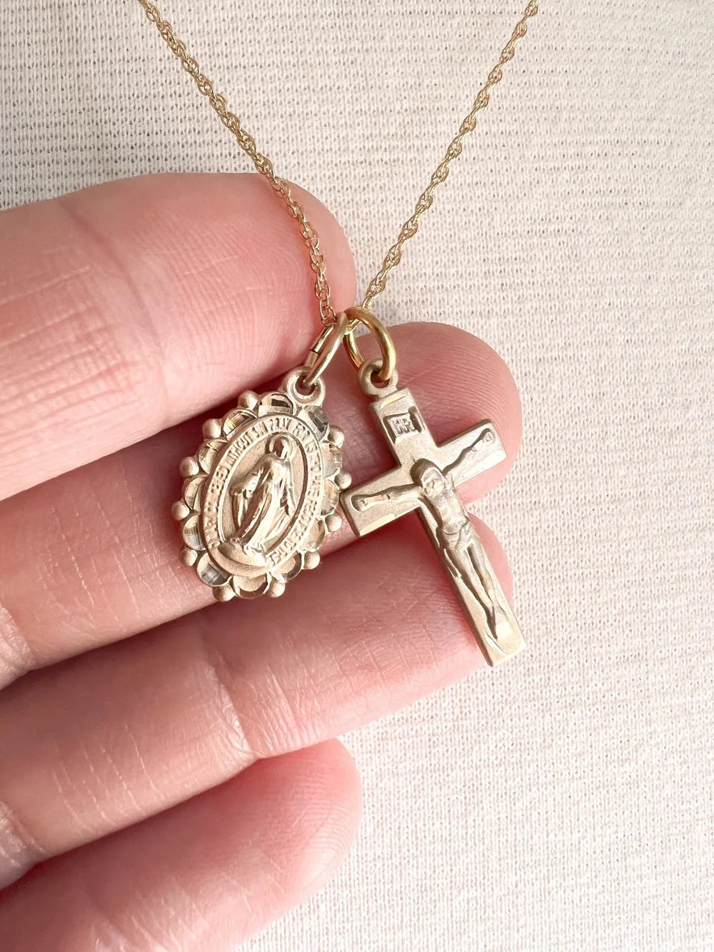 Scalloped Miraculous Medal