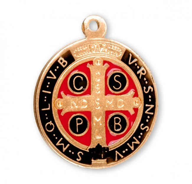 St. Benedict Jubilee Enameled Medal