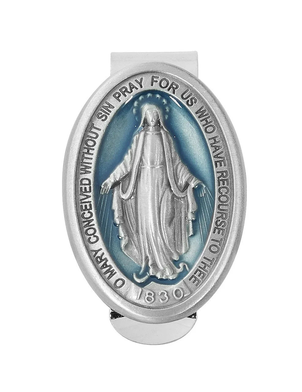 Miraculous Medal Visor clip