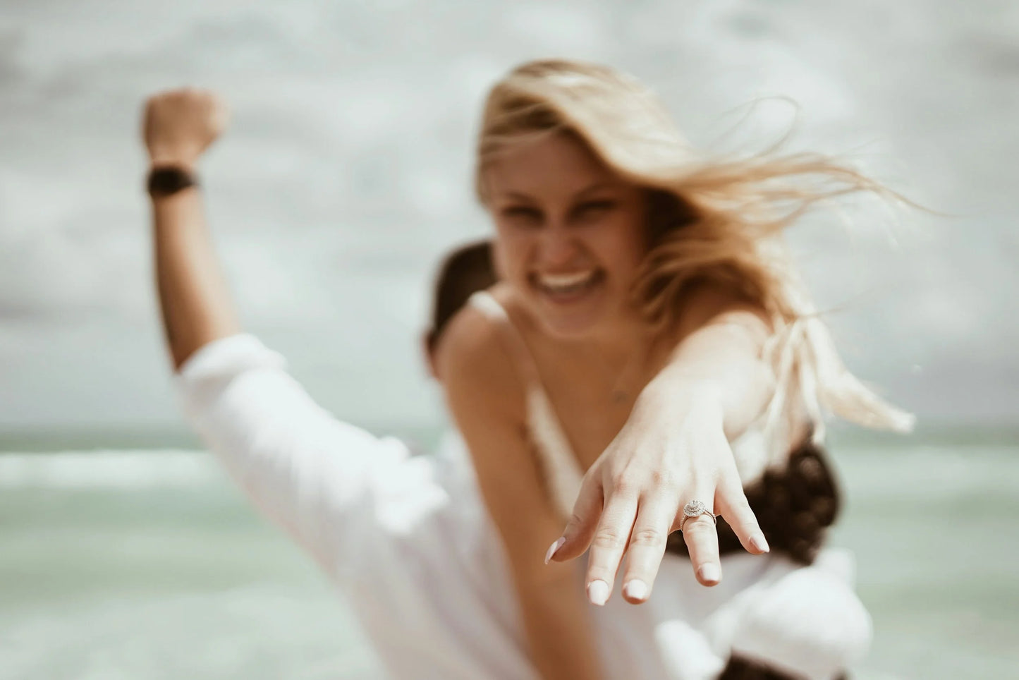 Halo Ring with Central Stone