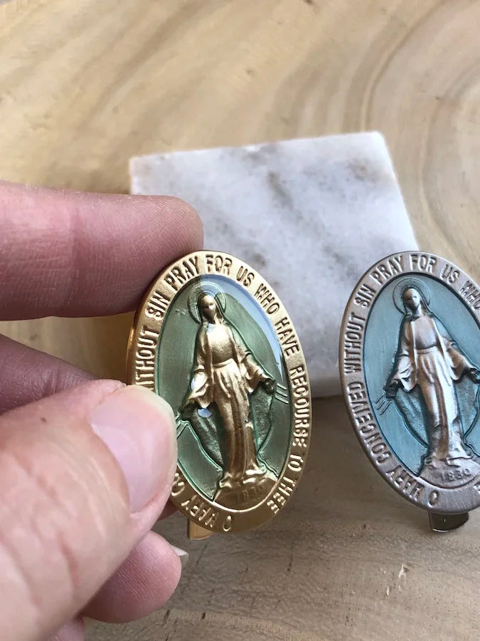 Miraculous Medal Visor clip