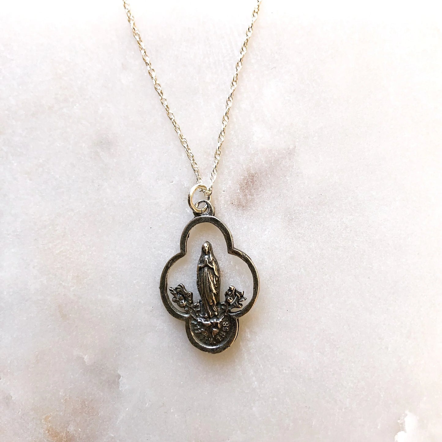 Our Lady of Lourdes Necklace S