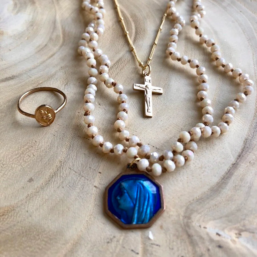 Classic Crucifix Pendant Necklace