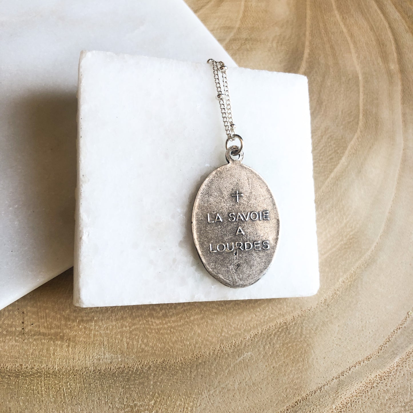 OOAK Our Lady of Lourdes Medal