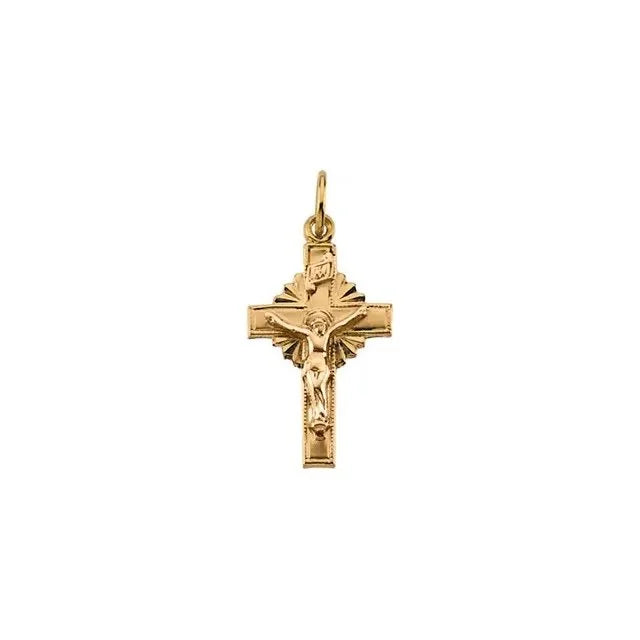 Radiant Crucifix Necklace