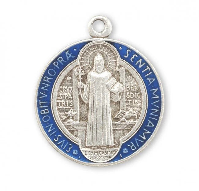 St. Benedict Jubilee Enameled Medal