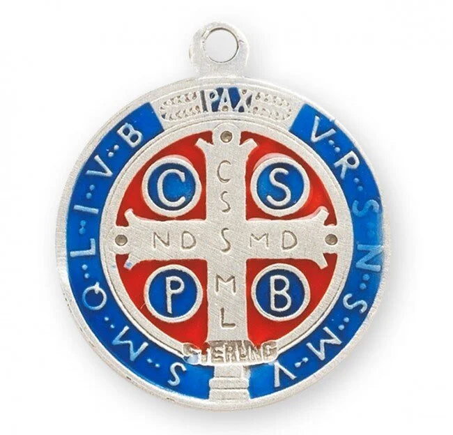 St. Benedict Jubilee Enameled Medal