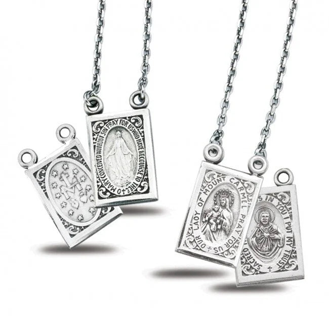 Scapular and Miraculous Medal