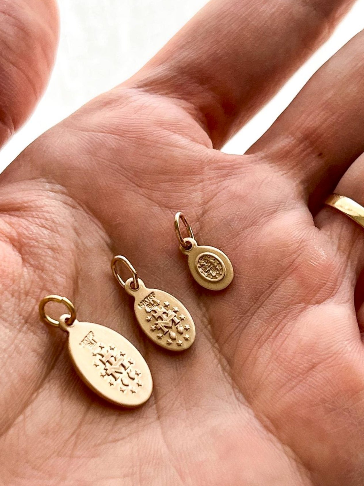 Gold-Filled Miraculous Medal Necklace