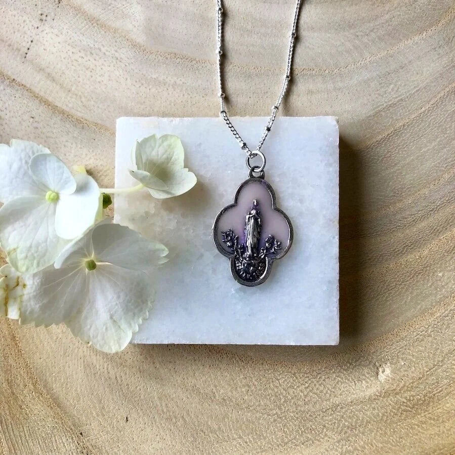Our Lady of Lourdes Necklace S