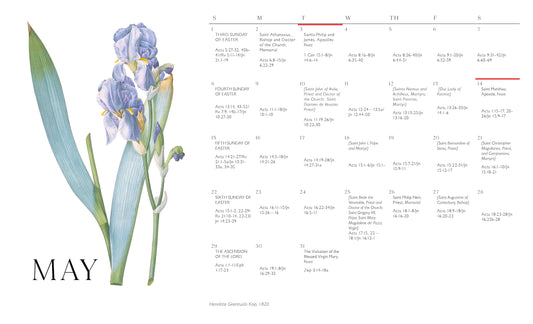 May Liturgical Calendar