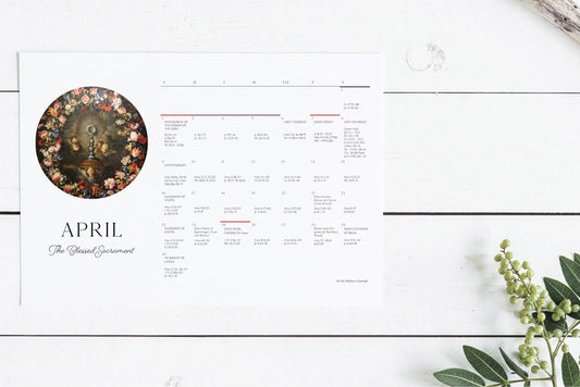 April 2023 Liturgical Calendar