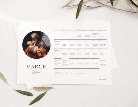 March 2023 Liturgical Calendar Download