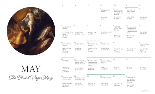 May 2024 Liturgical Calendar