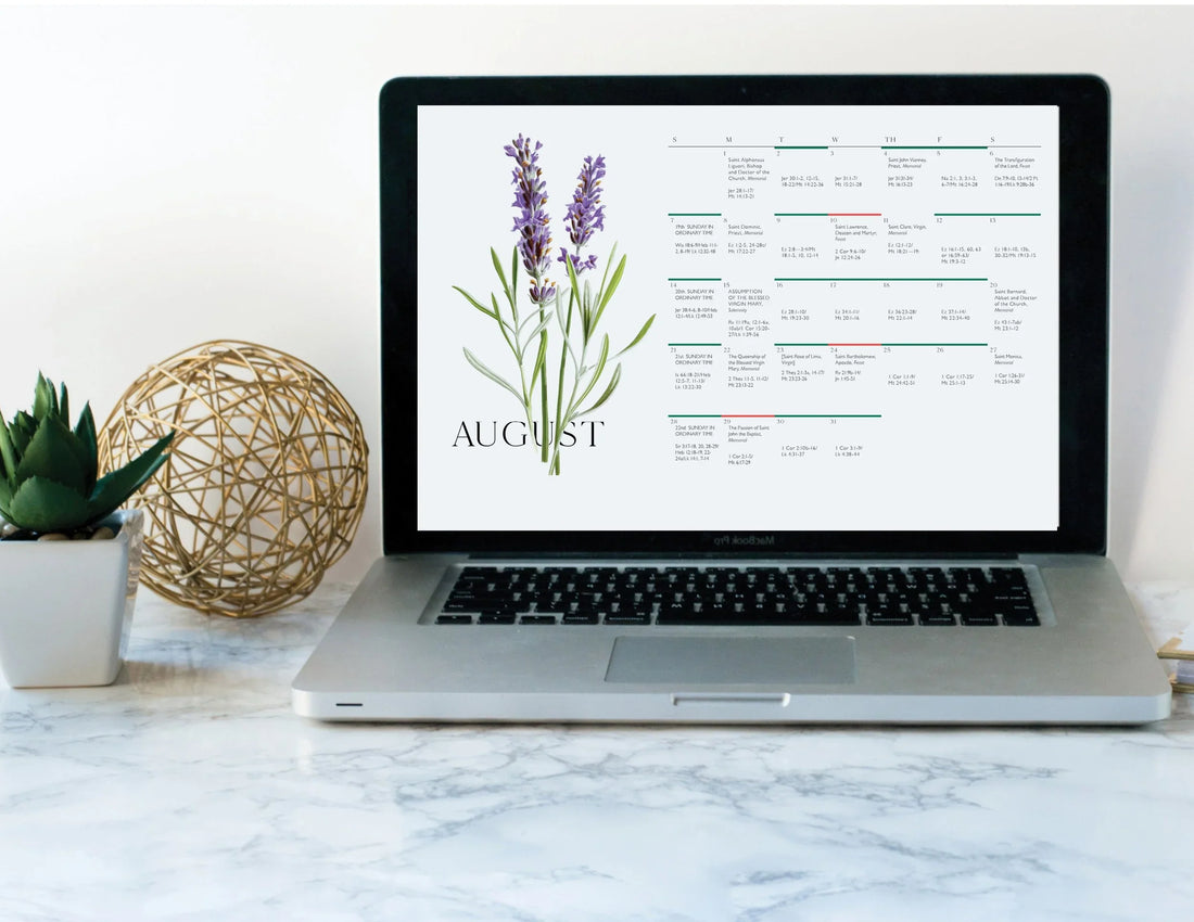 August Liturgical Calendar