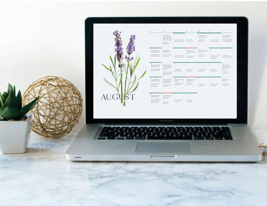 August Liturgical Calendar