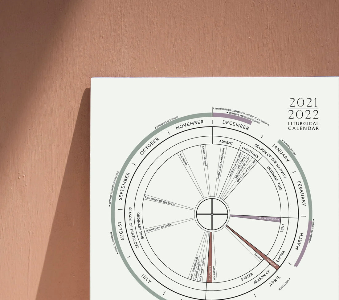 2022 Liturgical Calendar Poster