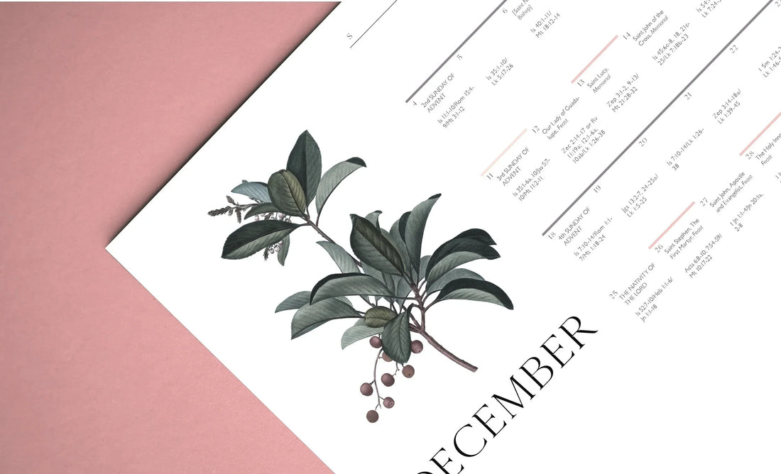 December Liturgical Calendar