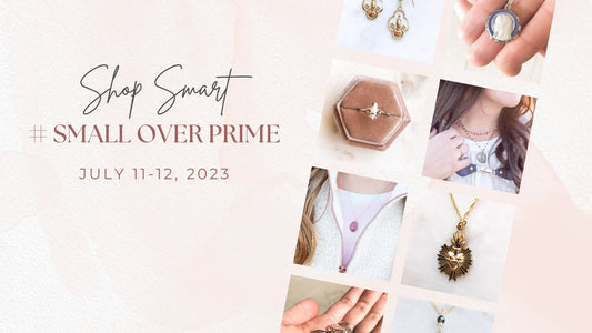 Shop #smalloverprime in July!