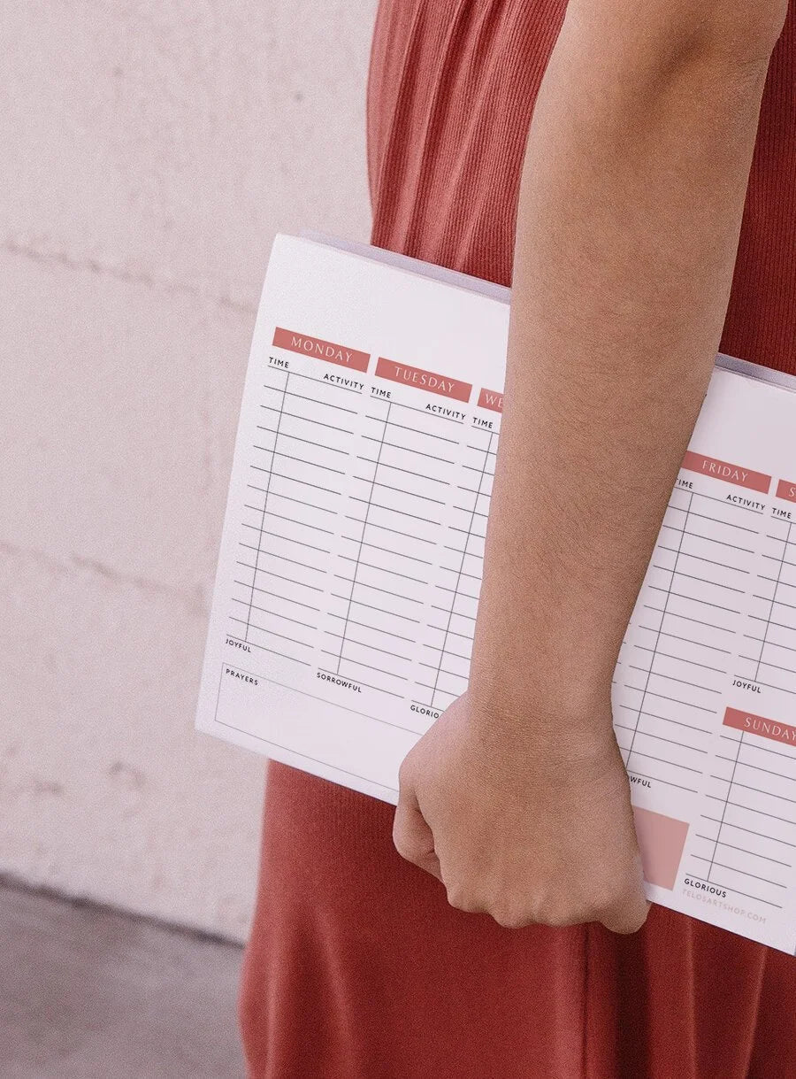 FREE Weekly Planning Calendar - Telos Art