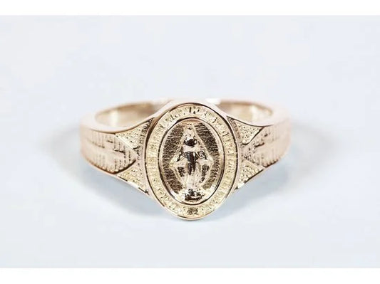 Men's Miraculous Medal Ring