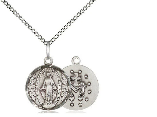 Round Miraculous Medal B