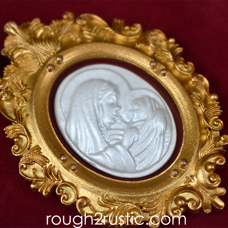 Gold Framed Intaglio Ornaments