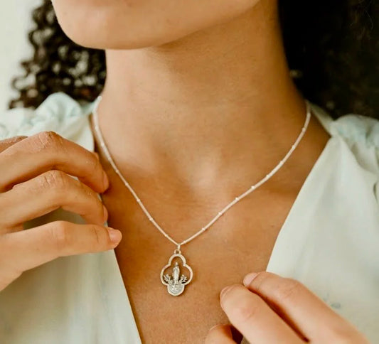 Our Lady of Lourdes Necklace S