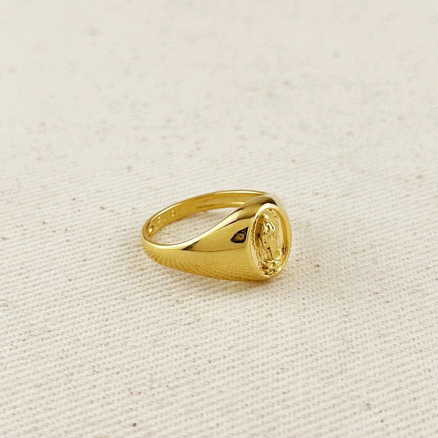Our Lady of Guadalupe Signet Ring