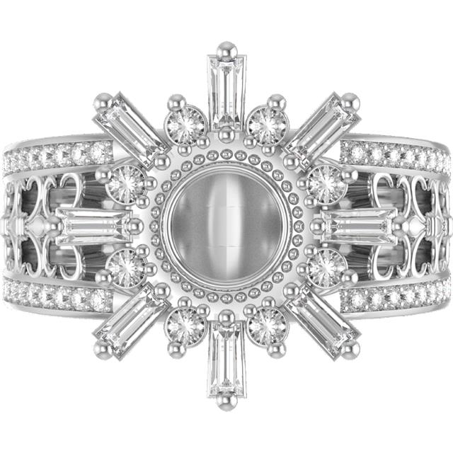 RESERVED: Fleur de Lis Monstrance Ring