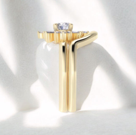 Contour Wedding Band