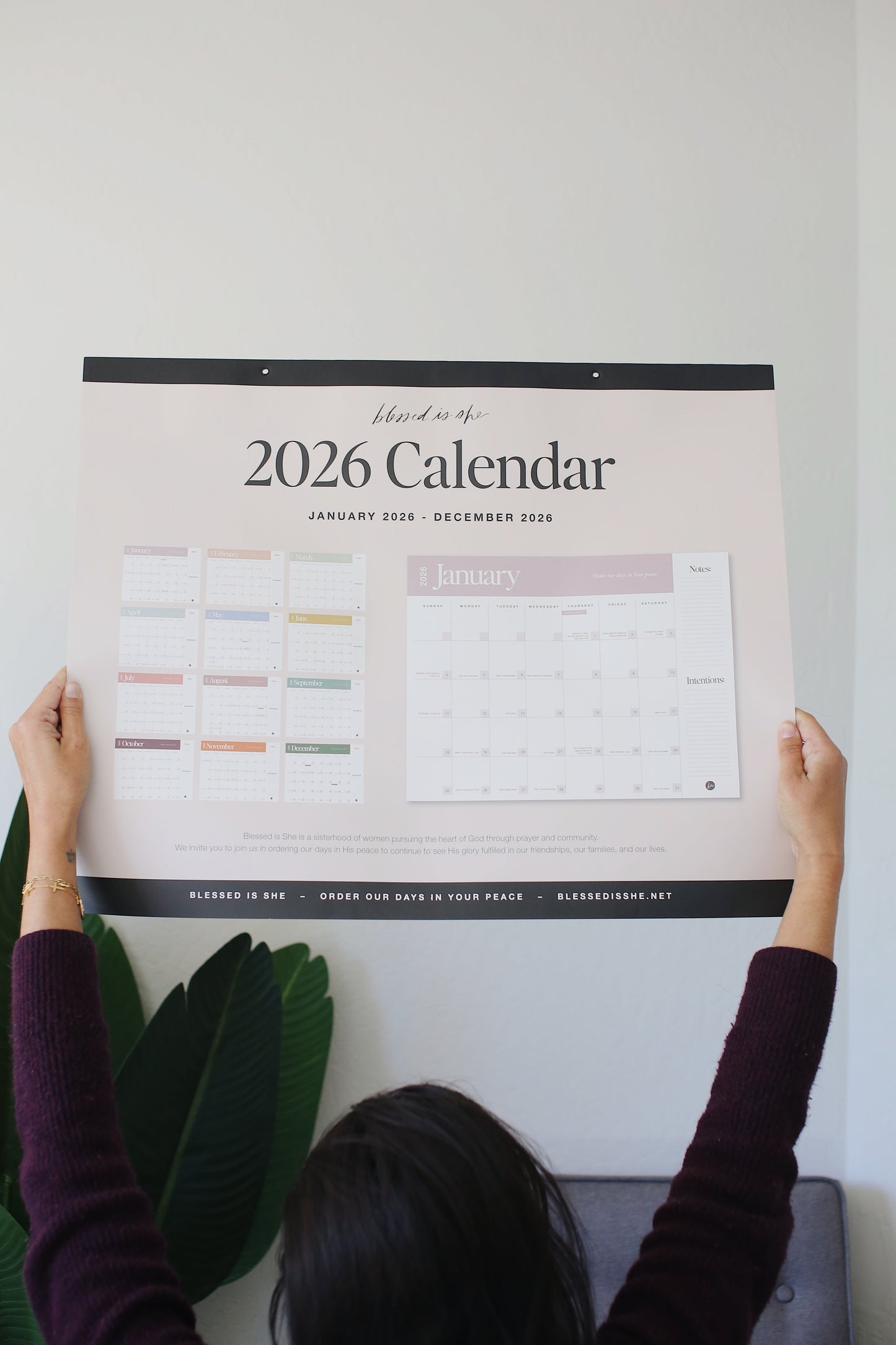 Catholic Wall and Desk Calendar 2026