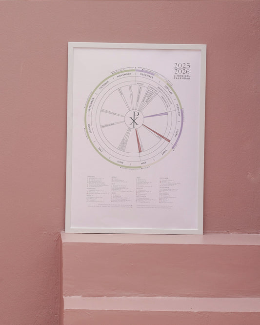 2026 11x17" Liturgical Calendar