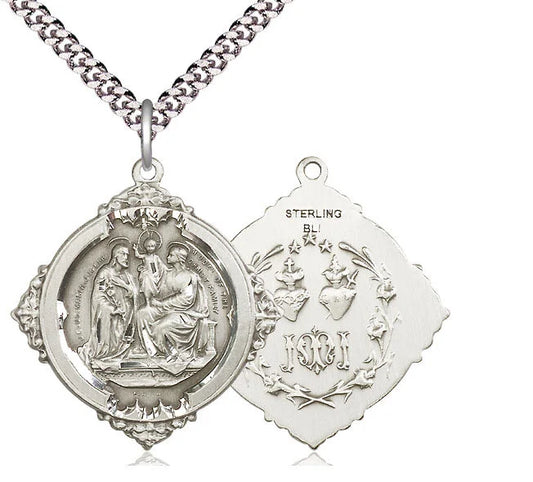 Large Holy Family Necklace