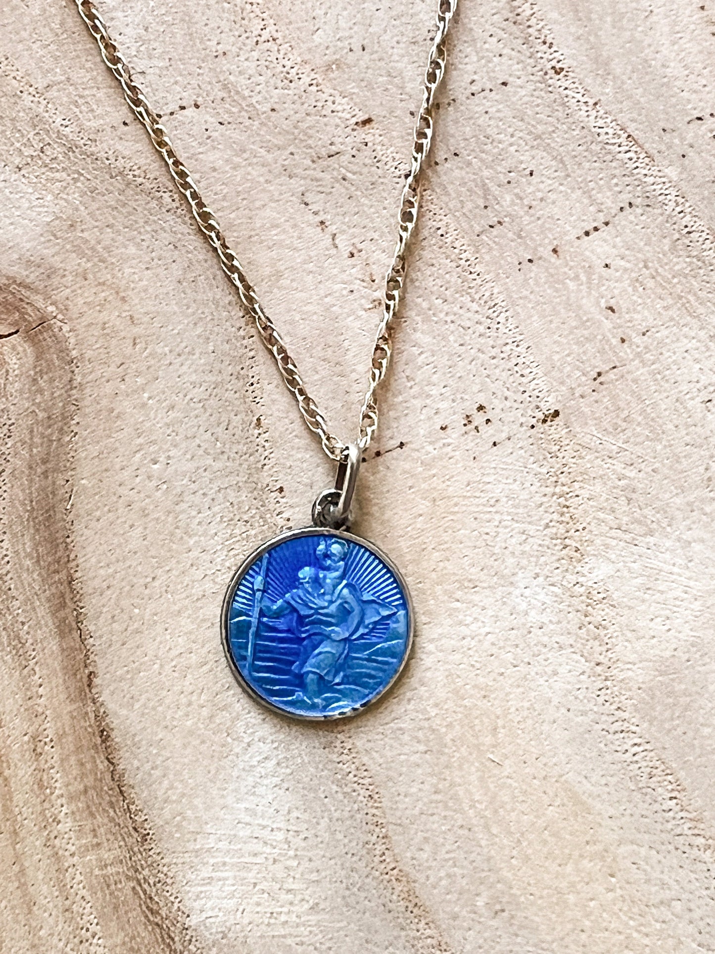OOAK Radiant St. Christopher Necklace
