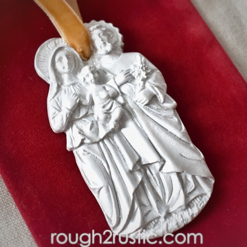 Holy Family Intaglio Ornament