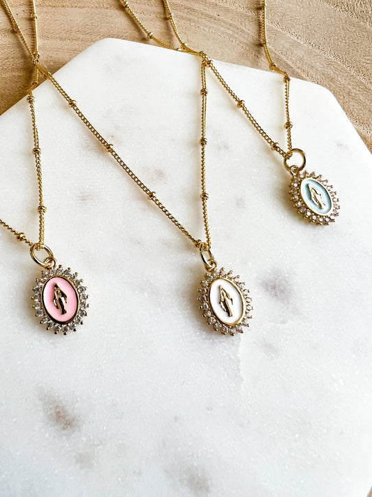 Our Lady of Lourdes Necklace